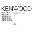 KENWOOD KDC4023 Owners Manual KENWOOD KDC4023 Owners Manual