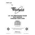 WHIRLPOOL SF0100SRW3 Parts Catalog WHIRLPOOL SF0100SRW3 Parts Catalog