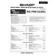 SHARP RGF841G Service Manual SHARP RGF841G Service Manual