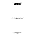 ZANUSSI ZGM100P Owners Manual ZANUSSI ZGM100P Owners Manual