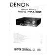 DENON PMA-550 Service Manual DENON PMA-550 Service Manual