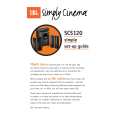 JBL SCS120 Owners Manual JBL SCS120 Owners Manual