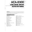 HITACHI HCA-8300 Owners Manual HITACHI HCA-8300 Owners Manual