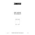ZANUSSI TCS6730T Owners Manual ZANUSSI TCS6730T Owners Manual