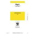 REX-ELECTROLUX VISI Owners Manual REX-ELECTROLUX VISI Owners Manual