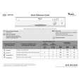 WHIRLPOOL ADP 941/3 WH Quick Start WHIRLPOOL ADP 941/3 WH Quick Start