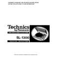 TECHNICS SL-1300 Owners Manual TECHNICS SL-1300 Owners Manual