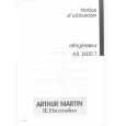 ARTHUR MARTIN ELECTROLUX AR1600T Owners Manual ARTHUR MARTIN ELECTROLUX AR1600T Owners Manual
