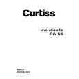 CURTISS PLV125 Owners Manual CURTISS PLV125 Owners Manual