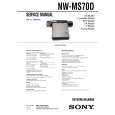 SONY NWMS70D Service Manual SONY NWMS70D Service Manual