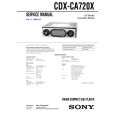 SONY CDXCA720X Service Manual SONY CDXCA720X Service Manual