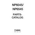CANON NP6045 Parts Catalog CANON NP6045 Parts Catalog