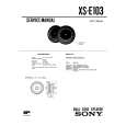 SONY XSE103 Service Manual SONY XSE103 Service Manual