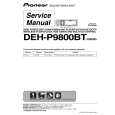 PIONEER DEH-P9800BT/XN/EW5 Service Manual PIONEER DEH-P9800BT/XN/EW5 Service Manual