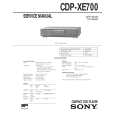 SONY CDPXE700 Service Manual SONY CDPXE700 Service Manual