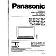 PANASONIC TX76PW100A Owners Manual PANASONIC TX76PW100A Owners Manual