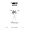 ZANUSSI ZWF1632W Owners Manual ZANUSSI ZWF1632W Owners Manual