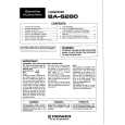 PIONEER BD-6260 Owners Manual PIONEER BD-6260 Owners Manual