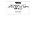 YAMAHA HR-1500 Owners Manual YAMAHA HR-1500 Owners Manual