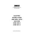 ZANUSSI ZCM1031X Owners Manual ZANUSSI ZCM1031X Owners Manual