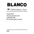 BLANCO BODE266W Owners Manual BLANCO BODE266W Owners Manual
