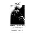 ROLAND VA-5 Owners Manual ROLAND VA-5 Owners Manual