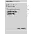 PIONEER DEH-P2600/XN/UC Owners Manual PIONEER DEH-P2600/XN/UC Owners Manual
