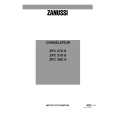 ZANUSSI ZFC270S Owners Manual ZANUSSI ZFC270S Owners Manual