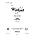 WHIRLPOOL LG7081XSW1 Parts Catalog WHIRLPOOL LG7081XSW1 Parts Catalog