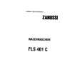 ZANUSSI FLS401C Owners Manual ZANUSSI FLS401C Owners Manual