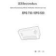 ELECTROLUX EFG733X/CH Owners Manual ELECTROLUX EFG733X/CH Owners Manual