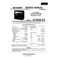 SHARP 21N52E1 Service Manual SHARP 21N52E1 Service Manual
