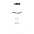 ZANUSSI ZJD1285 Owners Manual ZANUSSI ZJD1285 Owners Manual
