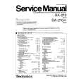 TECHNICS SA210/K Service Manual TECHNICS SA210/K Service Manual