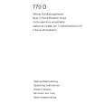 AEG 770D-B Owners Manual AEG 770D-B Owners Manual