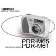 TOSHIBA PDR-M61 Owners Manual TOSHIBA PDR-M61 Owners Manual
