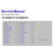 PANASONIC TX-28XD1C Service Manual PANASONIC TX-28XD1C Service Manual