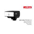 METZ MECABLITZ 28C-2 Owners Manual METZ MECABLITZ 28C-2 Owners Manual