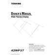 TOSHIBA 42WP27 Owners Manual TOSHIBA 42WP27 Owners Manual