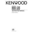 KENWOOD KDC-133 Owners Manual KENWOOD KDC-133 Owners Manual