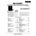 SHARP CD320H Service Manual SHARP CD320H Service Manual