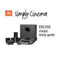 JBL ESC350 Owners Manual JBL ESC350 Owners Manual
