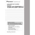 PIONEER VSX-9120TXH-K/KUXJ Owners Manual PIONEER VSX-9120TXH-K/KUXJ Owners Manual