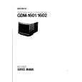 SONY GDM1601 Service Manual SONY GDM1601 Service Manual