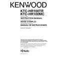 KENWOOD KTCHR100MC Owners Manual KENWOOD KTCHR100MC Owners Manual