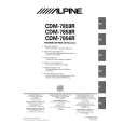 ALPINE CDM7856R Owners Manual ALPINE CDM7856R Owners Manual