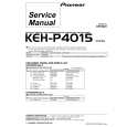 PIONEER KEH-P4015-3 Service Manual PIONEER KEH-P4015-3 Service Manual
