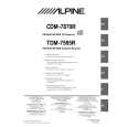 ALPINE TDM-7585R Owners Manual ALPINE TDM-7585R Owners Manual