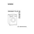 SIEMENS SIWAMAT PLUS 36 Owners Manual SIEMENS SIWAMAT PLUS 36 Owners Manual