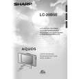 SHARP LC20B5E Owners Manual SHARP LC20B5E Owners Manual